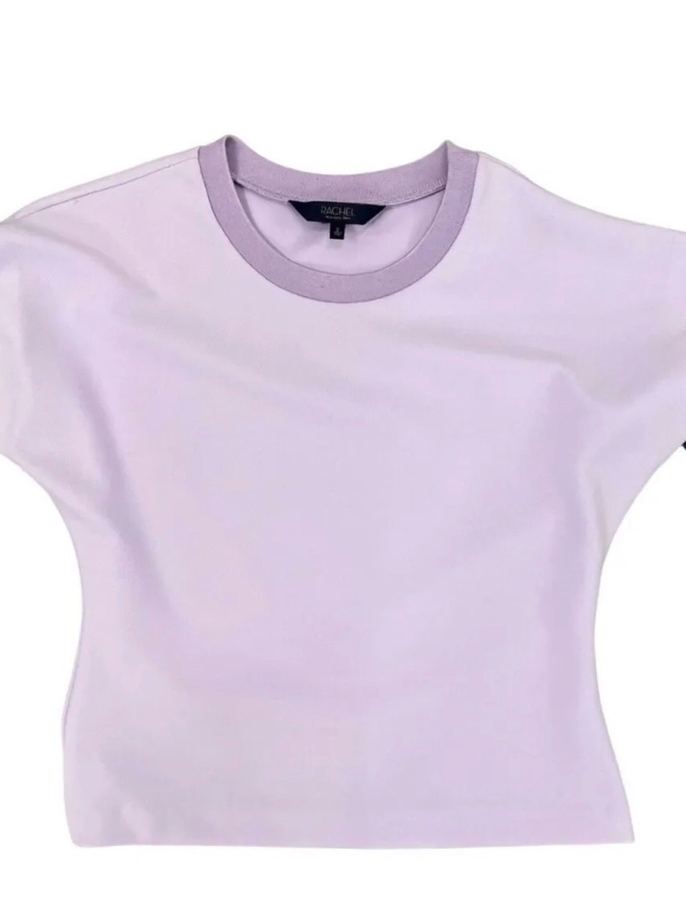 Rachel Roy Lilac Crewneck Short Sleeve Tee from the Holiday Collection